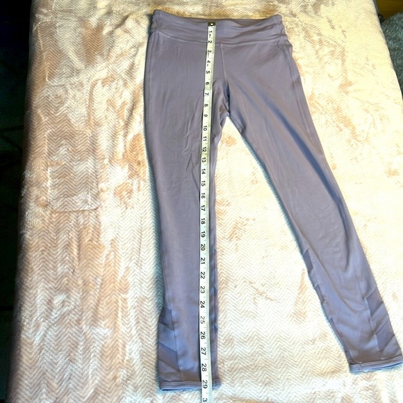 Athleta Girl Light Mauve Purple Bring It Tight sz L / 12 - Picture 3 of 7